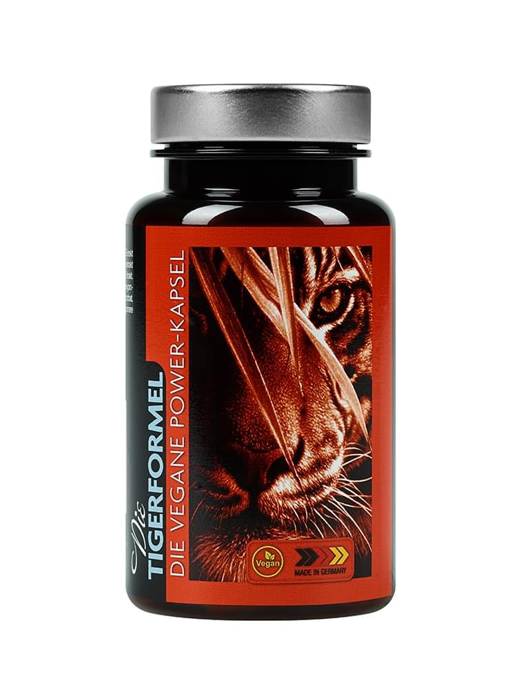 TigerFormel — die vegane Power-Kapsel